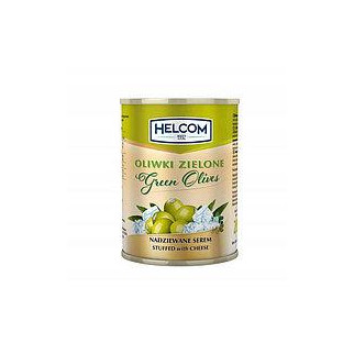 Оливки іспанські зелені фаршировані сиром Helcom, 280 г, ж/б, Польща - Інтернет-магазин спільних покупок ToGether