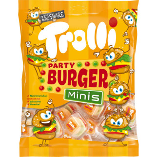 Цукерки желейні жувальні Trolli Mini Burger (міні бургери), 17 шт., 170 г, Німеччина - Інтернет-магазин спільних покупок ToGether