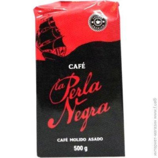 Натуральна мелена кава La Perla Negra, 500г, Іспанія, середнього помелу і обсмажування - Інтернет-магазин спільних покупок ToGether