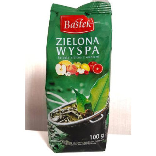 Чай зелений листовий з добавками шматочками фруктів Bastek, 100 г, Польща - Інтернет-магазин спільних покупок ToGether