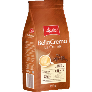 Кава зернова арабіка Melitta Bella Crema, 500г, Німеччина, середнього обсмажування - Інтернет-магазин спільних покупок ToGether