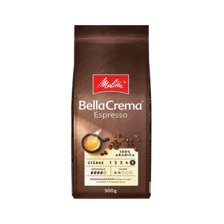 Кава в зернах арабіка Melitta Escpresso Bella Crema, 500г, Німеччина, темної прожарки - Інтернет-магазин спільних покупок ToGether