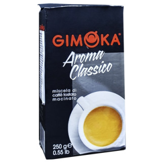 Кава мелена Gimoka Aroma Classico (Джимока чорна), суміш робусти та арабіки, 250г, Італія - Інтернет-магазин спільних покупок ToGether