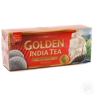 Чай чорний дрібнолистовий в пакетиках Golden Indian Tea (100шт), Польща - Інтернет-магазин спільних покупок ToGether