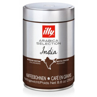 Кава в зернах ILLY Monoarabica INDIA ж/б, 250г, Індія Моноарабіка Іллі, Італія - Інтернет-магазин спільних покупок ToGether