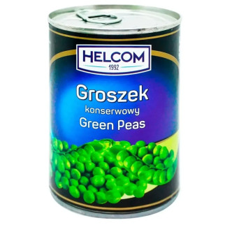 Горошок зелений консервований Helcom 400 г, Польща - Інтернет-магазин спільних покупок ToGether