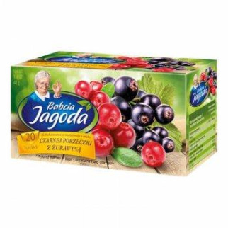 Чай фруктовий Bavcia Jagoda в пакетах з ягодами (саше) 20 шт., 40 г, Польща, смородина та журавлина - Інтернет-магазин спільних покупок ToGether
