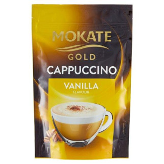 Капучино розчинне Mokate Cappucino Vanilla, 100 г, Польща, кавовий напій із ванільним смаком - Інтернет-магазин спільних покупок ToGether