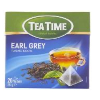Міцний чорний англійський чай з бергамотом у пірамідках (пакетиках) Earl Grey Time Tea, 40 г (20 шт.), Польща - Інтернет-магазин спільних покупок ToGether