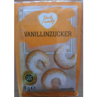 Ванільний цукор Back Family, у пакетиках 8 г Німеччина, для тіста та випічки - Інтернет-магазин спільних покупок ToGether