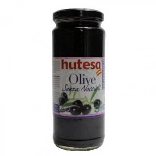 Маслини чорні без кісточки середнього калібру Hutesa, 340 г, Іспанія, оливки чорні - Інтернет-магазин спільних покупок ToGether