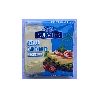 Сир порційний тостовий Polmlek Emmentaler (Емменталер), 130 г, Польща, плавлений сир для тостів - Інтернет-магазин спільних покупок ToGether