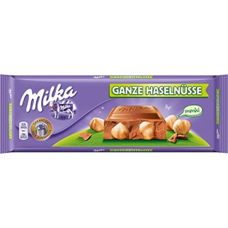 Шоколад молочний із цільними лісовими горіхами (фундук) Milka Haseln, 270 г - Інтернет-магазин спільних покупок ToGether