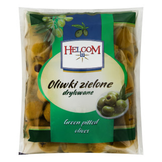 Оливки іспанські зелені без кісточки Helcom, у пакеті 195 г, Польща - Інтернет-магазин спільних покупок ToGether