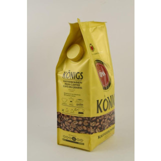 Кава зернова Konigs Crema, 1 кг, купаж робуста й арабіка, середнього обсмажування (Німеччина) - Інтернет-магазин спільних покупок ToGether