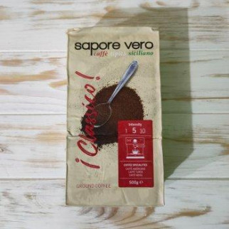 Кава мелена Sapore Vero Classico в пачці 250 г, Німеччина, купаж елітних сортів арабіки та робусти - Інтернет-магазин спільних покупок ToGether