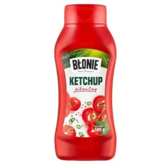 Кетчуп томатний пікантний Blonie Pikantny, 500 г, Польща, гострий, до м'яса та шашлику - Інтернет-магазин спільних покупок ToGether