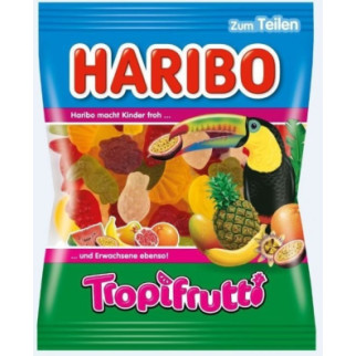 Цукерки желейні тропічні фрукти Haribo Tropifrutti,175 г, жувальні цукерки Харібо, ведмедики золоті - Інтернет-магазин спільних покупок ToGether