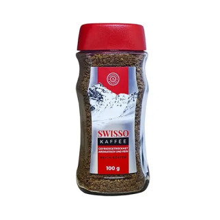 Розчинна кава в банці Swisso Kaffee, 100 г, 100% Арабіка, Швейцарія - Інтернет-магазин спільних покупок ToGether