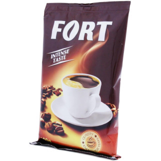 Кава мелена натуральна FORT 100 г, робуста темного обсмажування для заварювання в чашці, турці - Інтернет-магазин спільних покупок ToGether