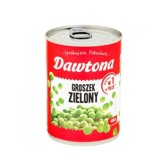 Горошок зелений консервований 400 г Польща Dawtona - Інтернет-магазин спільних покупок ToGether