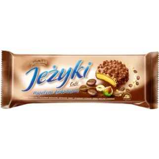 Печиво хрусткі в шоколаді з кавовою начинкою Jezyki Cafe Goplana, 140 г - Інтернет-магазин спільних покупок ToGether