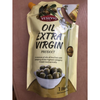 Оливкова олія в пакеті Vesuvio Olio Extra Virgine di Olive, 1 л, Італія - Інтернет-магазин спільних покупок ToGether