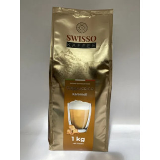 Капучино карамельним смаком Swisso Kaffee Karamel, 1 кг, Німеччина, швидкорозчинний - Інтернет-магазин спільних покупок ToGether