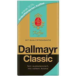 Кава суміш арабік мелена німецька Dallmayr Classic, 500 г (50% без кофеїну) - Інтернет-магазин спільних покупок ToGether