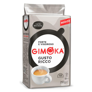 Кава мелена натуральна Gimoka Gusto Ricco (Джимока), 250 г, Італія - Інтернет-магазин спільних покупок ToGether