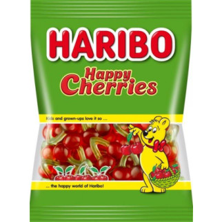 Цукерки желейні Haribo Happy Cherries (Вишні), 175 г, Німеччина, Харібо цукерки жувальні мармеладні - Інтернет-магазин спільних покупок ToGether