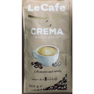 Кава в зернах LE Cafe CREMA, 500 г, купаж - Інтернет-магазин спільних покупок ToGether