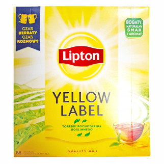Чай чорний без добавок у пакетиках Lipton 88 пакетів (176 г) Польща - Інтернет-магазин спільних покупок ToGether