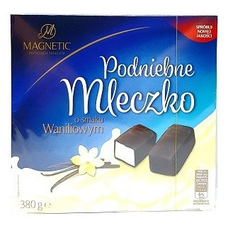 Пташине молоко коробка цукерок ванільне Magnetic Mleczko Podniebne, 380 г, Польща - Інтернет-магазин спільних покупок ToGether