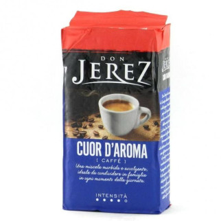 Кава мелена італійська темно-середнього обсмажування Don Jerez Arabica 100%, 250 г, Арабіка, Італія - Інтернет-магазин спільних покупок ToGether