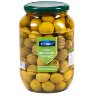 Іспанські оливки зелені Diamir з кісточкою, 860 г - Інтернет-магазин спільних покупок ToGether