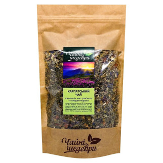 Чай трав'яний Карпатський чай ТМ "Чайні шедеври", 250 г Чай із натуральних трав зі шматочками фруктів - Інтернет-магазин спільних покупок ToGether