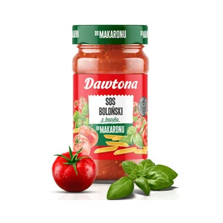 Соус томатний із базиліком Dawtona, 550 мл, Польща, соус для пасти, - Інтернет-магазин спільних покупок ToGether