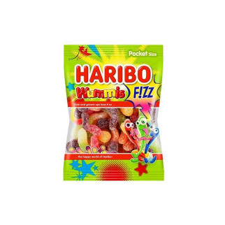 Цукерки желейні (чорв'ячки) Haribo Wummis Fizz 100 г жувальні цукерки Харібо - Інтернет-магазин спільних покупок ToGether