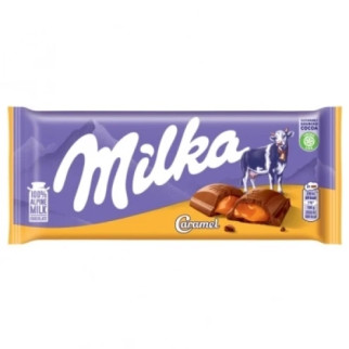 Шоколад молочний з карамеллю Milka Caramel, 100 г - Інтернет-магазин спільних покупок ToGether