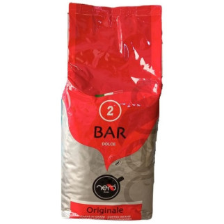Кава в зернах Nero Bar 2 DOLCE, 1 кг, Італія, темного обсмажування, - Інтернет-магазин спільних покупок ToGether