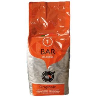 Кава в зернах Nero Bar 1 DOLCISSIMO, 1 кг, Італія, темного обсмажування, - Інтернет-магазин спільних покупок ToGether