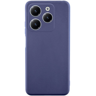 Силіконовий чохол Candy Full Camera для Infinix Hot 40i Синій / Dark Blue - Інтернет-магазин спільних покупок ToGether