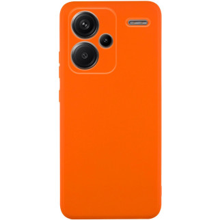 Силіконовий чохол Candy Full Camera для Xiaomi Redmi Note 13 Pro+ Помаранчевий / Orange - Інтернет-магазин спільних покупок ToGether
