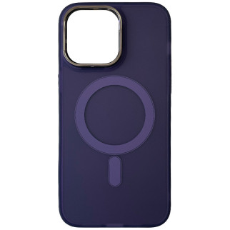 Чохол TPU+PC Lily with MagSafe для Apple iPhone 13 Pro (6.1") Dark Purple - Інтернет-магазин спільних покупок ToGether