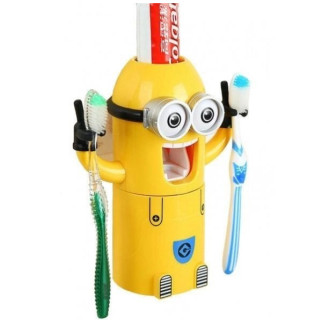 Дозатор автоматичний дитячій з тримачем для щіток Дозатор зубної пасти Міньйон - Інтернет-магазин спільних покупок ToGether