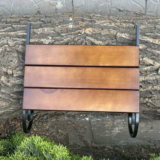 Полиця-стіл для мангалів з дахом на 9-12 шампурів Темне дерево - Інтернет-магазин спільних покупок ToGether
