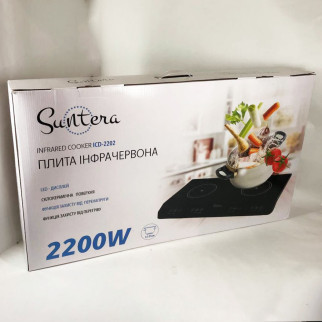Електроплита велика індукційна на 2 конфорки Suntera ICD-2202 - Інтернет-магазин спільних покупок ToGether