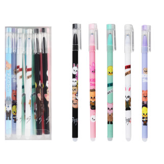Ручка що стираеться "Stray Kids", 0,5мм, синя ціна за 12шт. // | 1845 - Інтернет-магазин спільних покупок ToGether