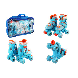 Ролики розмір 31-34 колір синій, колеса pu, колеса світлові ефекти, d колес – 4, 5 см, в сумці - Інтернет-магазин спільних покупок ToGether